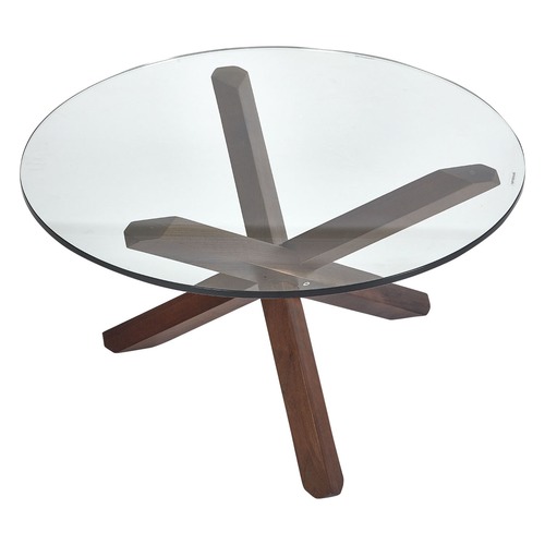 Oslo Home Walnut Alyssa Coffee Table Temple Webster